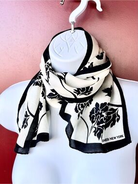 Vintage Jones New York Silk Scarf